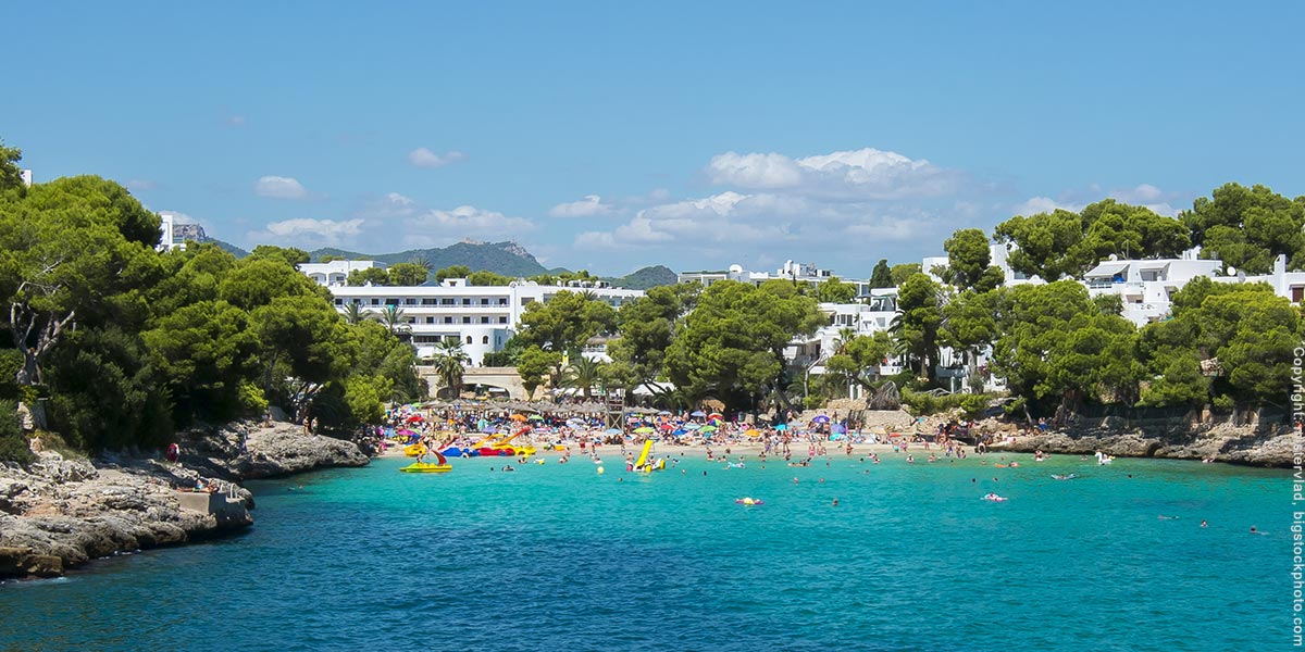 Strand in Cala d'Or